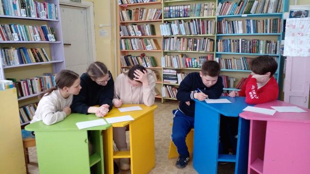 День с писателем в Белослудской библиотеке
