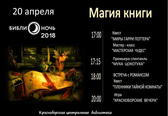 Библионочь 2018